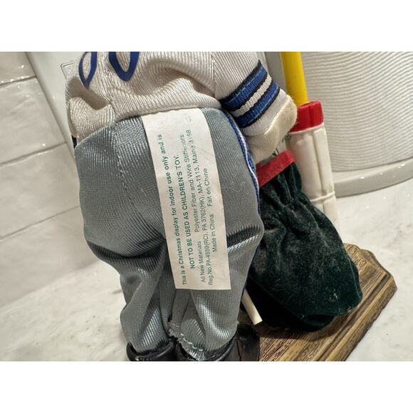 Football Santa NFL Cowboys‎ 2000 Holiday Creations Poseable Christmas No Music - Picture 7 of 11